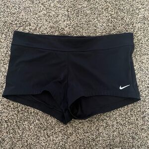 Nike Black Athletic Shorts for Performance